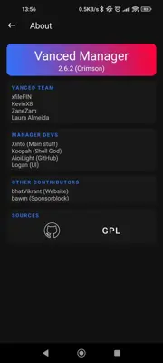 Vanced Manager android App screenshot 5
